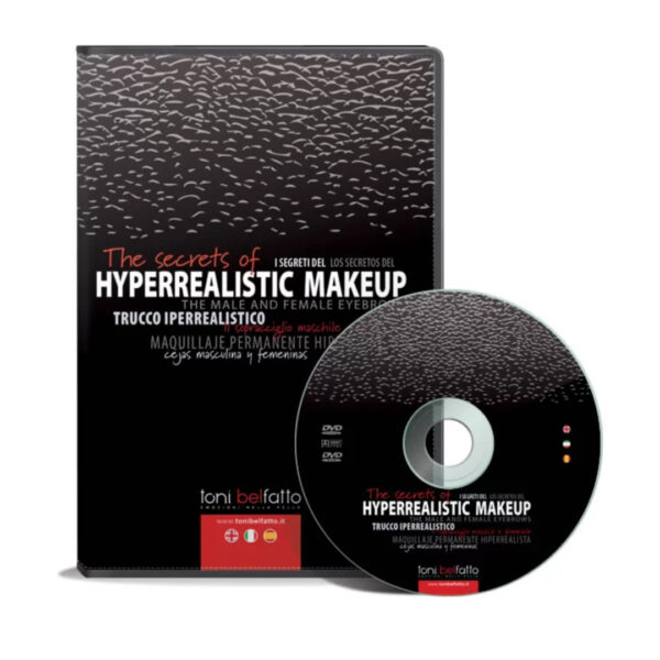 DVD I SEGRETI DEL TRUCCO IPERREALISTICO ITA-ENG-ESP